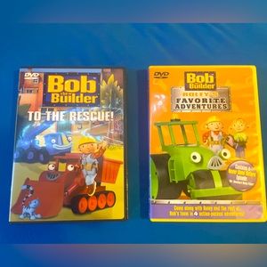 4/$15 Bob the builder DVD 2 pack bundle, great condition